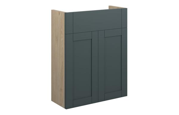 Abbi 500mm Slim Basin Unit - Matt Green Camo (Oak Cab)